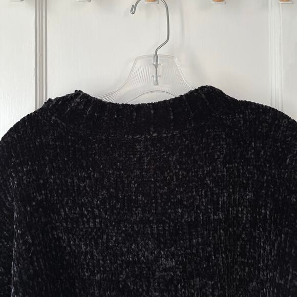 Sanctuary Black Soft Knit Sweater - Picture 4 of 7